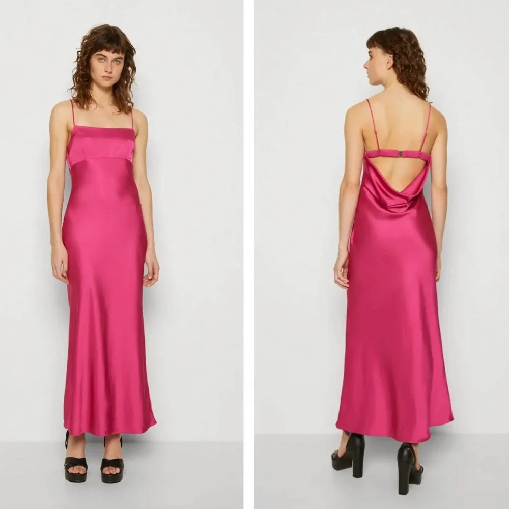 Abercrombie & Fitch | Dresses | Abercrombie Satin Cowl Back Slip Midi Dress | Poshmark Abercrombie & Fitch | Dresses | Abercrombie Satin Cowl Back Slip Midi Dress | Poshmark